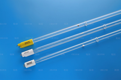 UV curing lamp for label press